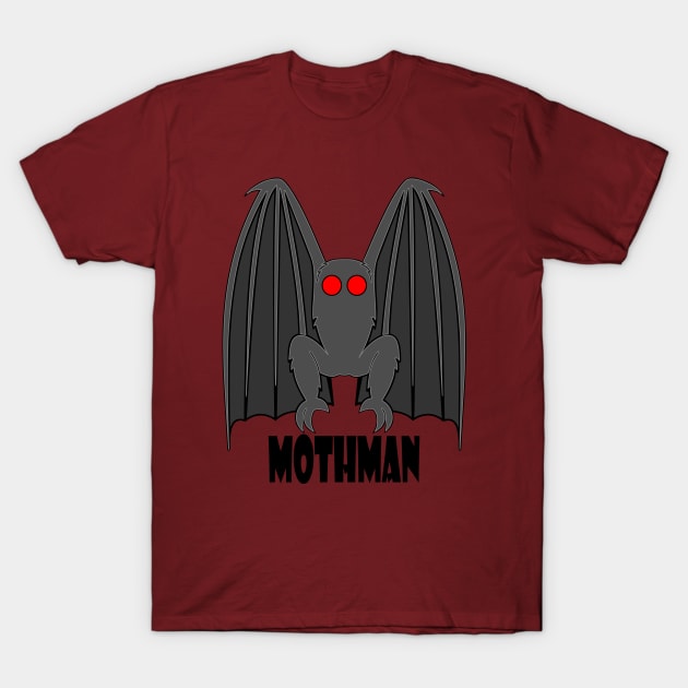 Mothman T-Shirt by Supernaturalshack